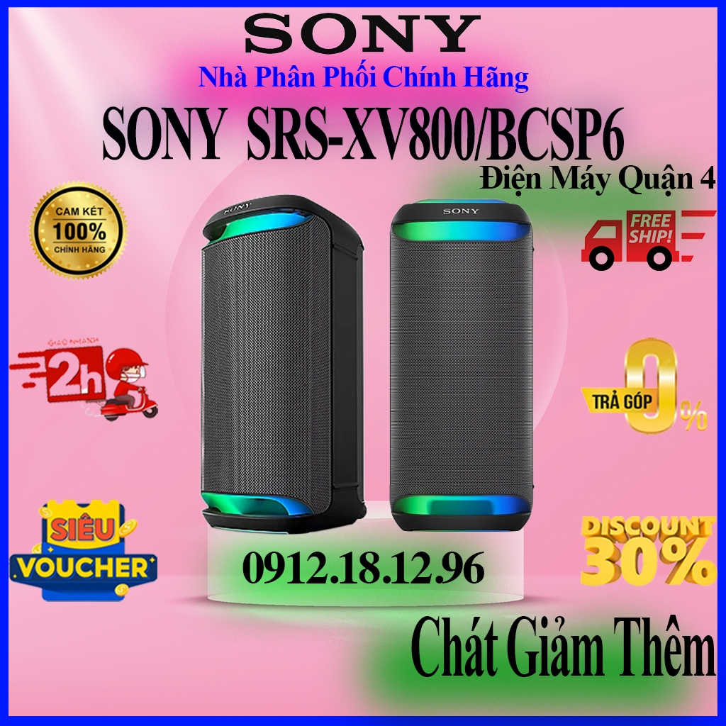 SRS-XV800 -- Loa Di Động Sony SRS-XV800/BCSP6 - Hàng chính hãng