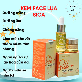 Kem face lụa sica 15g tặng serum ha 15ml