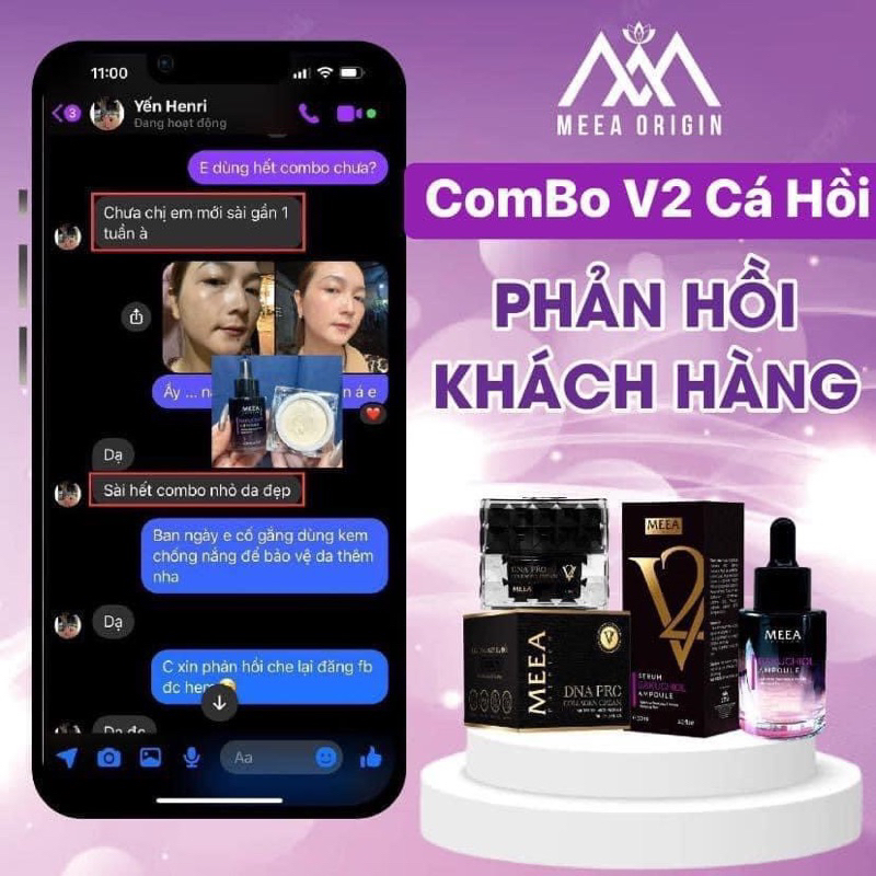 COMBO TINH CHẤT BAKUCHOIL & FACE DNA COLLAGEN VER2 MEEA