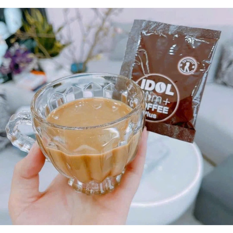(CHÍNH HÃNG) Cà Phê Giảm Cân Idol Slim Coffee Thái lan, Giảm Mạnh, Giảm 3-5kg tùy theo cơ địa ( hộp 10 gói )