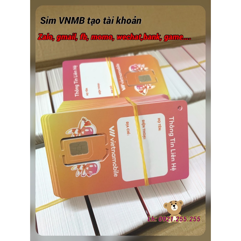 Sim số giá rẻ Vietnamobile Tkc 0đ