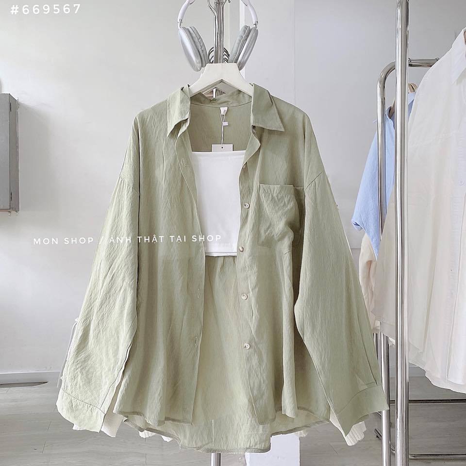 Sơ mi lụa kèm lót nhiều màu 669567, 669564