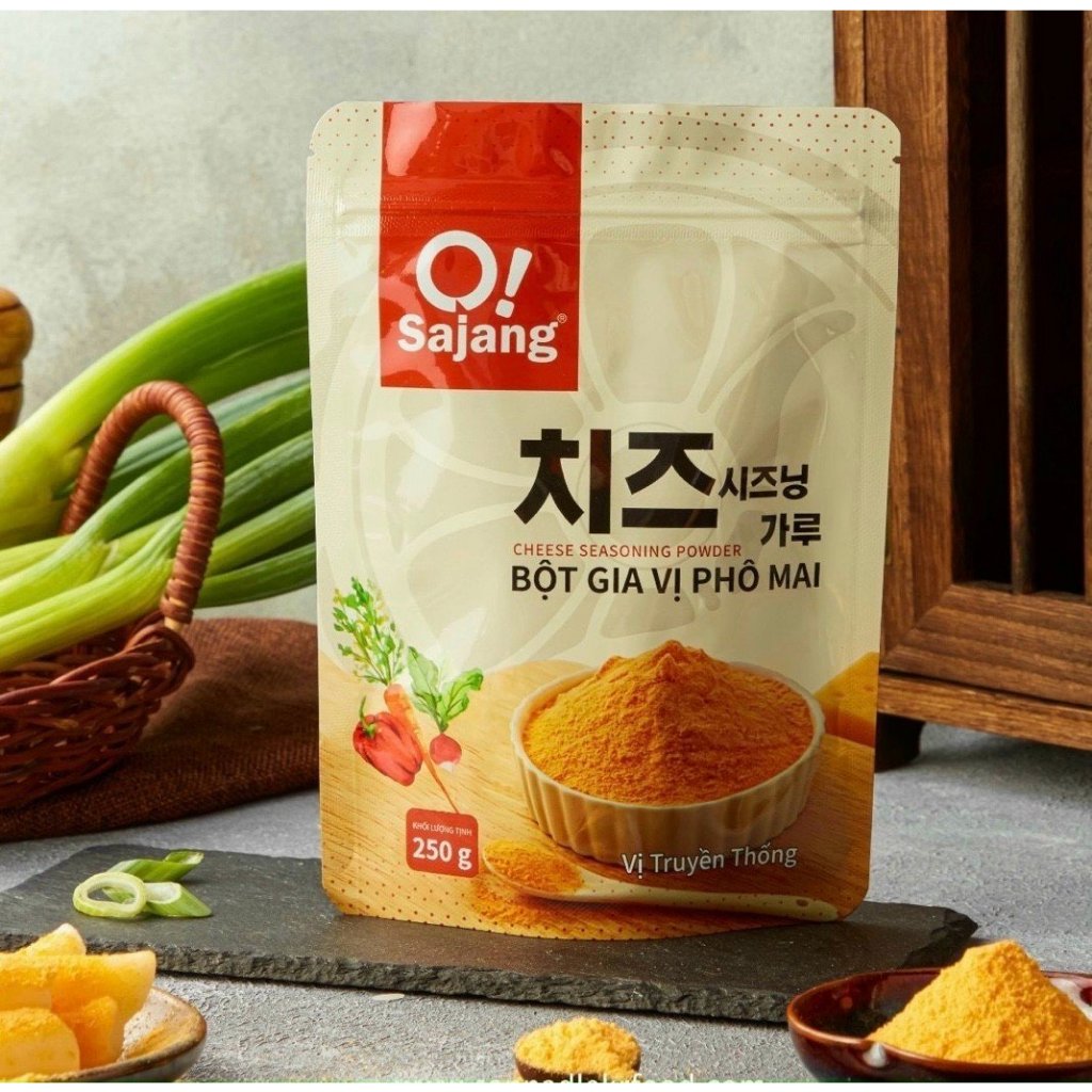 BỘT PHO MAI LẮC HÀN QUỐC 250G