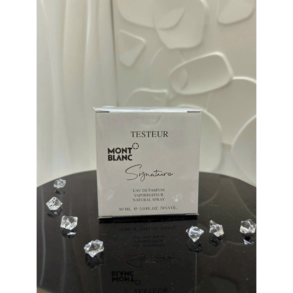 Thanh lý hàng sân bay Tester Montblanc Signature tester 90ml chính hãng