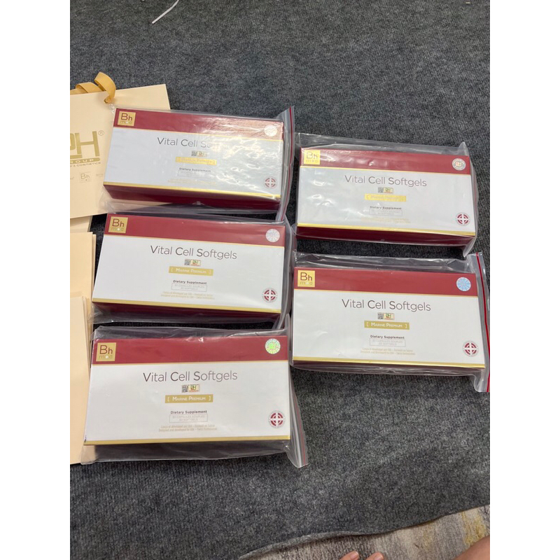 Viên uống trẻ hoá tế bào sinh học Bhmed Vital Cell Softgels