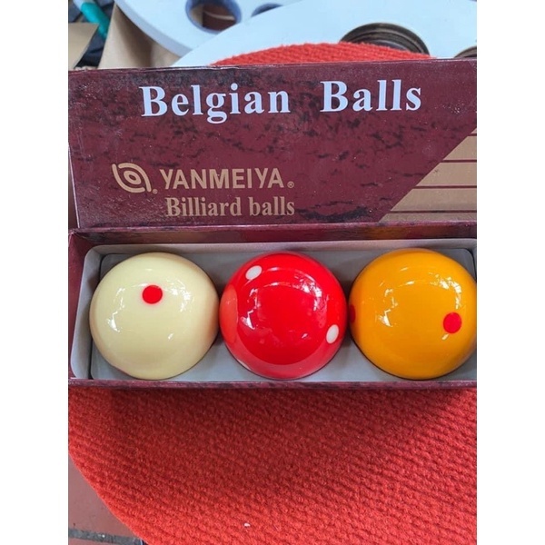 Bóng Bida 3C Lip Libre - Bộ Bi Chơi Bida Phăng Belgian Aramith