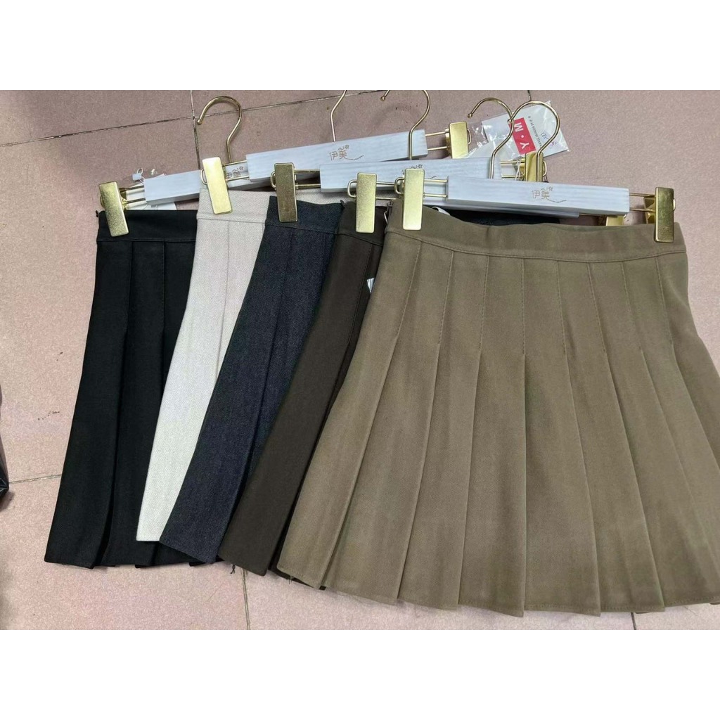 Chân váy tennis chất dạ xếp ly - 247store.vn - CVdaxeply869_P0K8