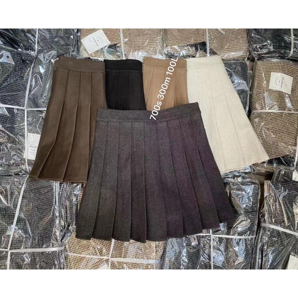 Chân váy tennis chất dạ xếp ly - 247store.vn - CVdaxeply869_P0K8