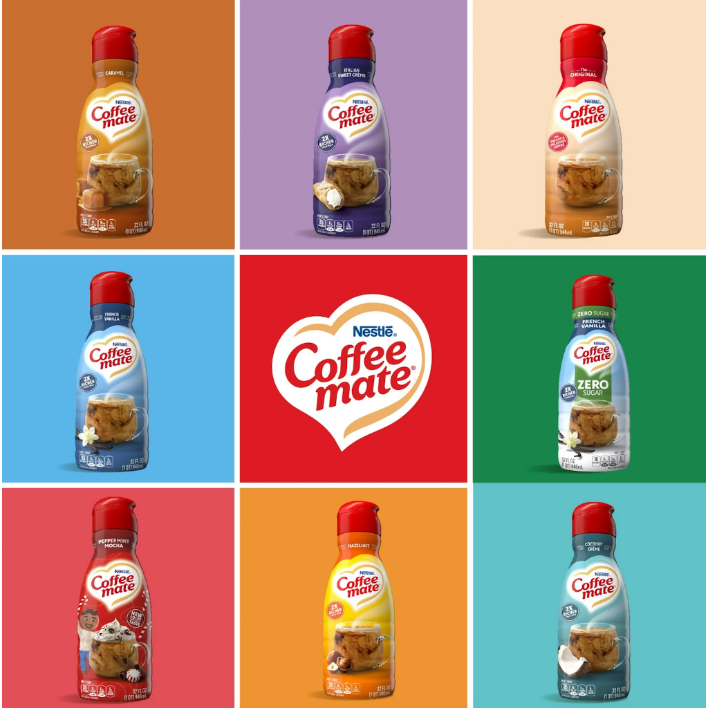 KEM SỮA BẠC HÀ MOCHA - KHÔNG ĐƯỜNG - ÍT CALO Nestle Coffee Mate - Zero Sugar - Peppermint Mocha Coffee Creamer, 946ml