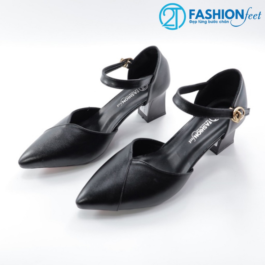 Giày Cao Gót Cách Điệu, Chính Hãng 2Tfashion Feet, Mũi Nhọn , Gót Cao 5 Phân, -HA11SBT5