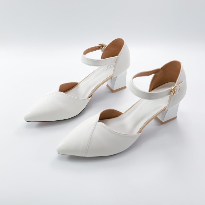Giày Cao Gót Cách Điệu, Chính Hãng 2Tfashion Feet, Mũi Nhọn , Gót Cao 5 Phân, -HA11SBT5