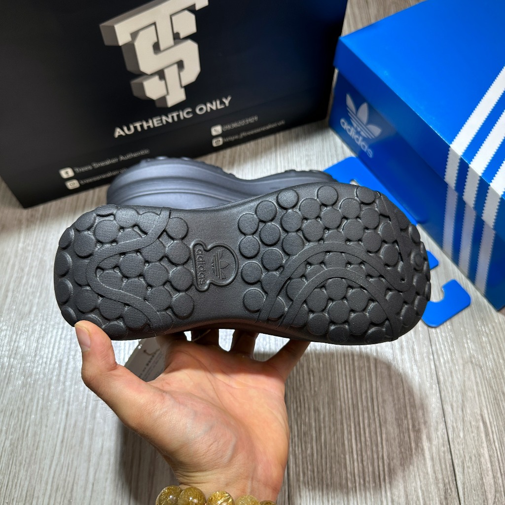 ADIDAS ADIFOM STAN SMITH MULE CORE BLACK IE4626 Full Box Tag Auth