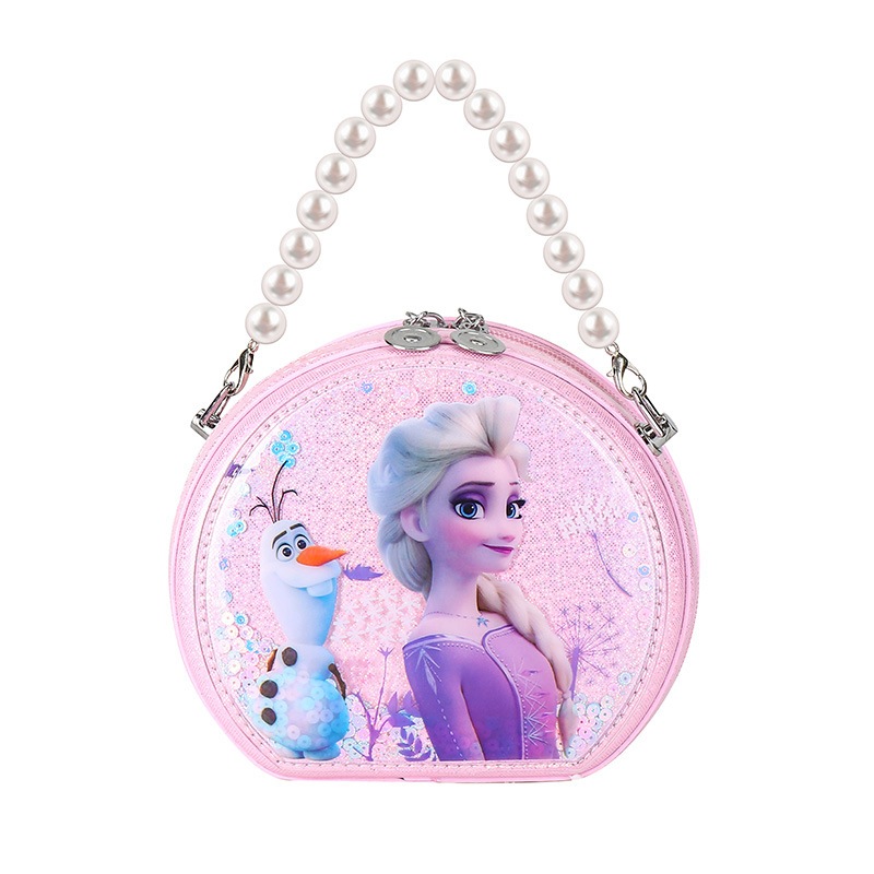 Túi xách cho bé hình công chúa Elsa, túi đeo chéo cho bé gái cực sành điệu