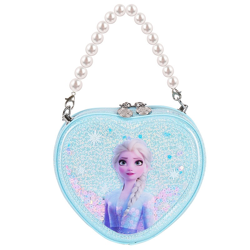 Túi xách cho bé hình công chúa Elsa, túi đeo chéo cho bé gái cực sành điệu