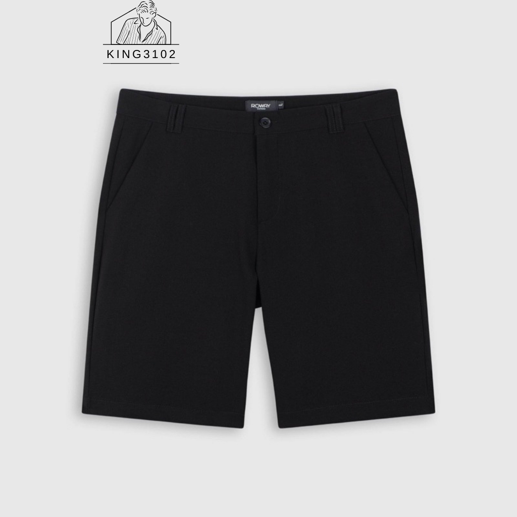 Quần Short Nam, Quần Đùi Nam Kaki Màu Trắng Ngắn Cao Cấp Vải KaKi Co Giãn Nhẹ, Form Regular - Short