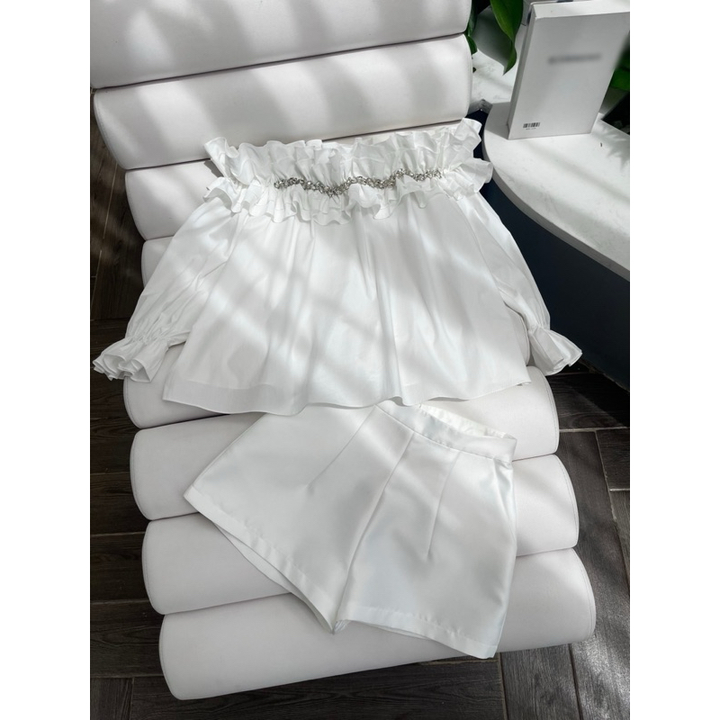 SÉT ÁO BẸT VAI + QUẦN SHORT - C05128