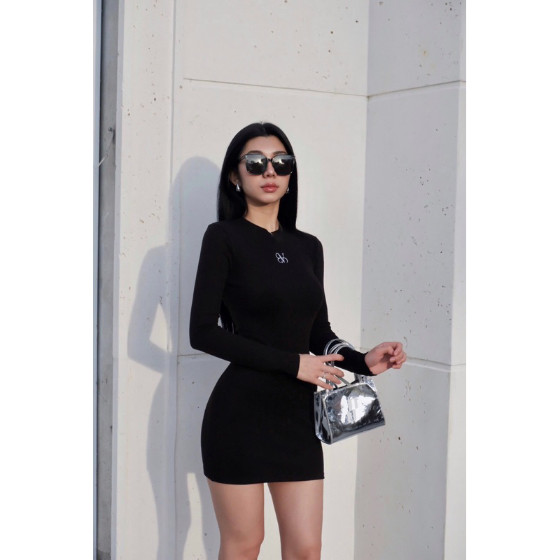 Đầm Body Tay Dài Viibodysuit