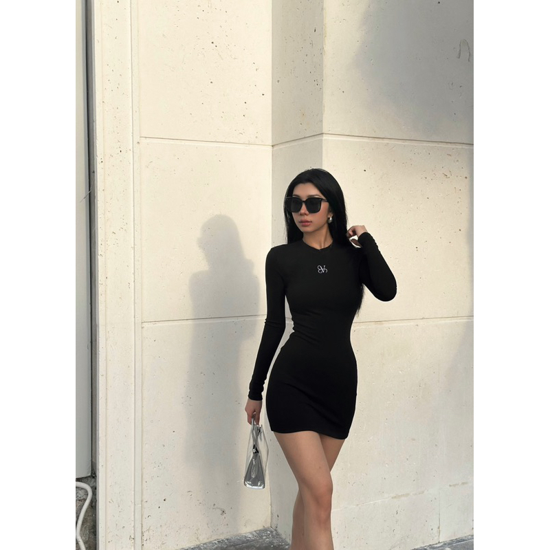 Đầm Body Tay Dài Viibodysuit