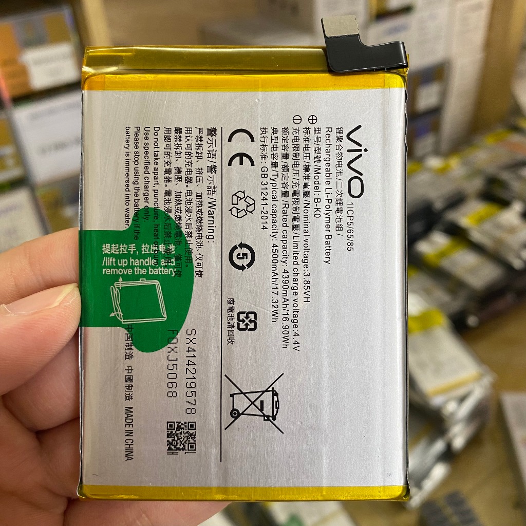 Pin zin Vivo IQOO Neo 855  loại AA bao test đổi mới