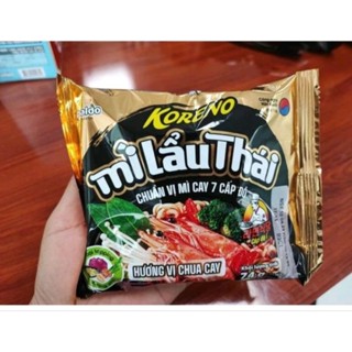 LỐC 5 GÓI MÌ KORENO, MÌ LẨU THÁI VỊ CHUA CAY