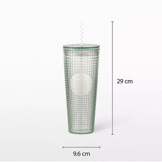 Ly Starbucks Cold Cup 24Oz(710ml) Green Lieber