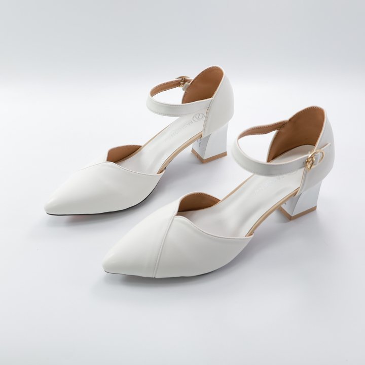 Giày Cao Gót Cách Điệu, Chính Hãng 2Tfashion Feet, Mũi Nhọn , Gót Cao 5 Phân, -HA11SBT5