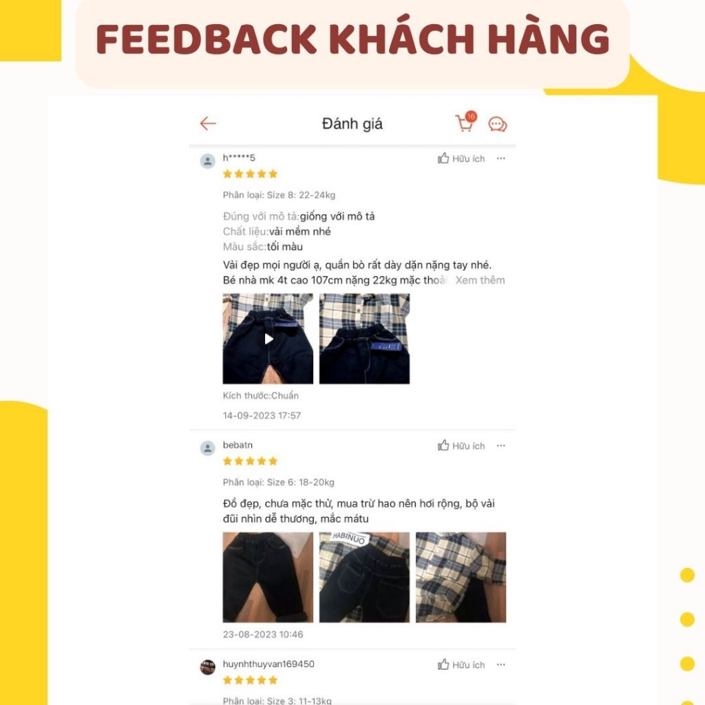 Bộ đồ bé trai họa tiết caro, áo sơ mi tay dài và quần jean bò, thời trang trẻ em cho bé 1-7 tuổi (9-24kg HABI | D&T KIDS