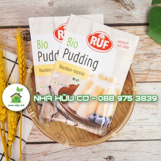 Pudding hữu cơ ruf/gói - date: 3/2025 - shanti