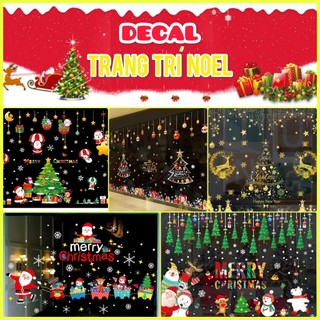 ❤️TỔNG HỢP TRANH DÁN TƯỜNG TRANG TRÍ NOEL [FREE SHIP]