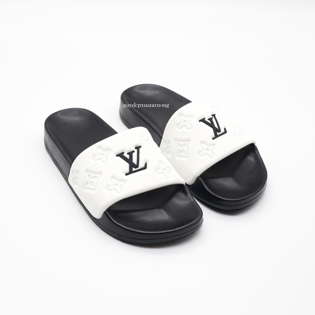 Dép nam nữ quai ngang LV đế sóng Pu êm chân size từ38_43 SIÊU phẩm 01