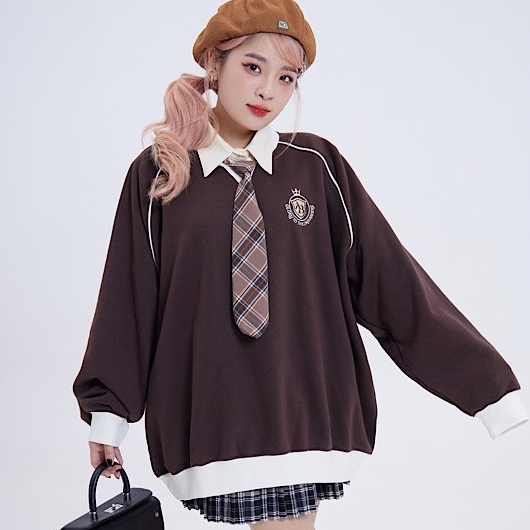 AB HOUSE - Áo sweater form rộng GLORYAB nam nữ