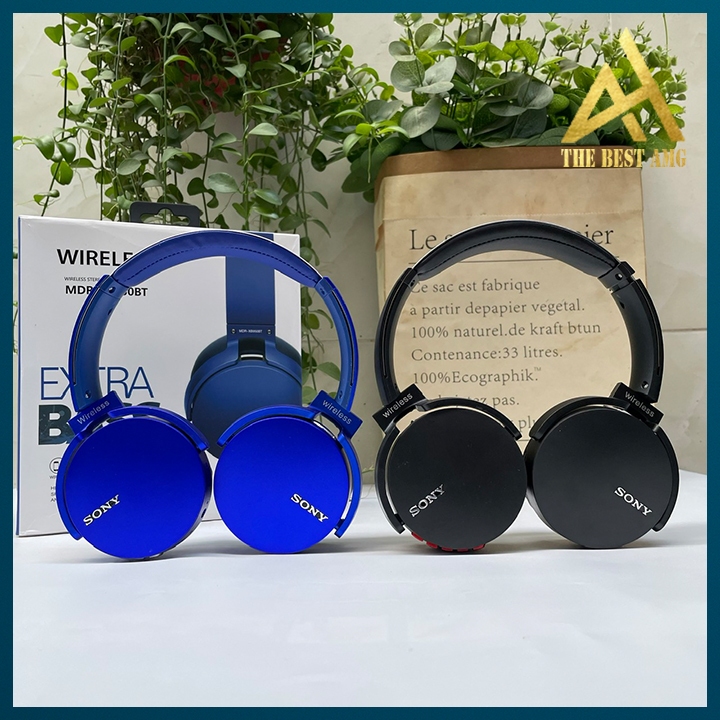 Tai Nghe Chụp Tai Headphone Bluetooth Không Dây Có Mic SONY MDR-XB950 Nghe Nhạc Chơi Game Âm Thanh Sống Động | BigBuy360 - bigbuy360.vn