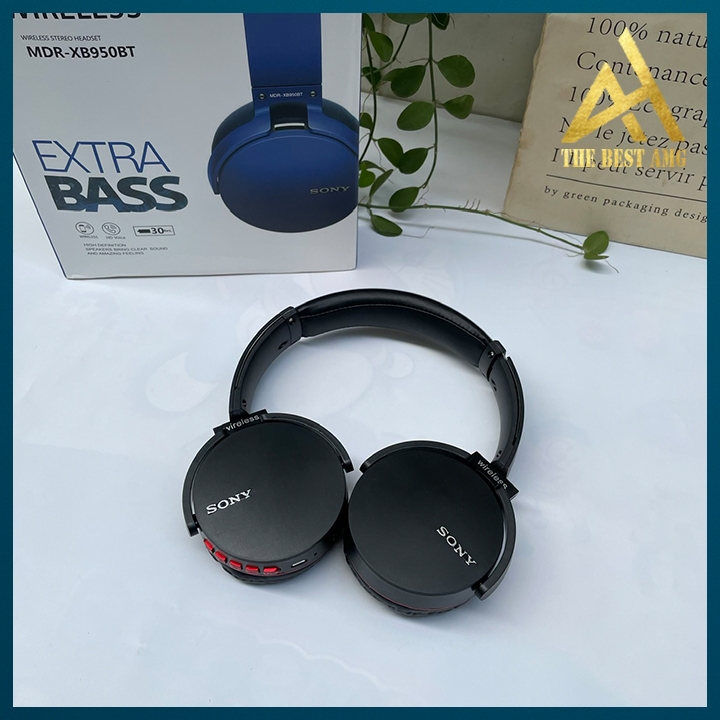 Tai Nghe Chụp Tai Headphone Bluetooth Không Dây Có Mic SONY MDR-XB950 Nghe Nhạc Chơi Game Âm Thanh Sống Động | BigBuy360 - bigbuy360.vn