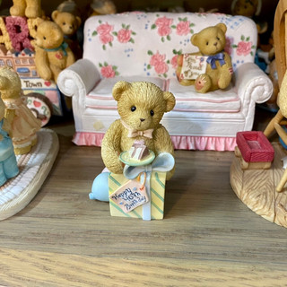Tượng gấu Cherished Teddies decor dễ thương