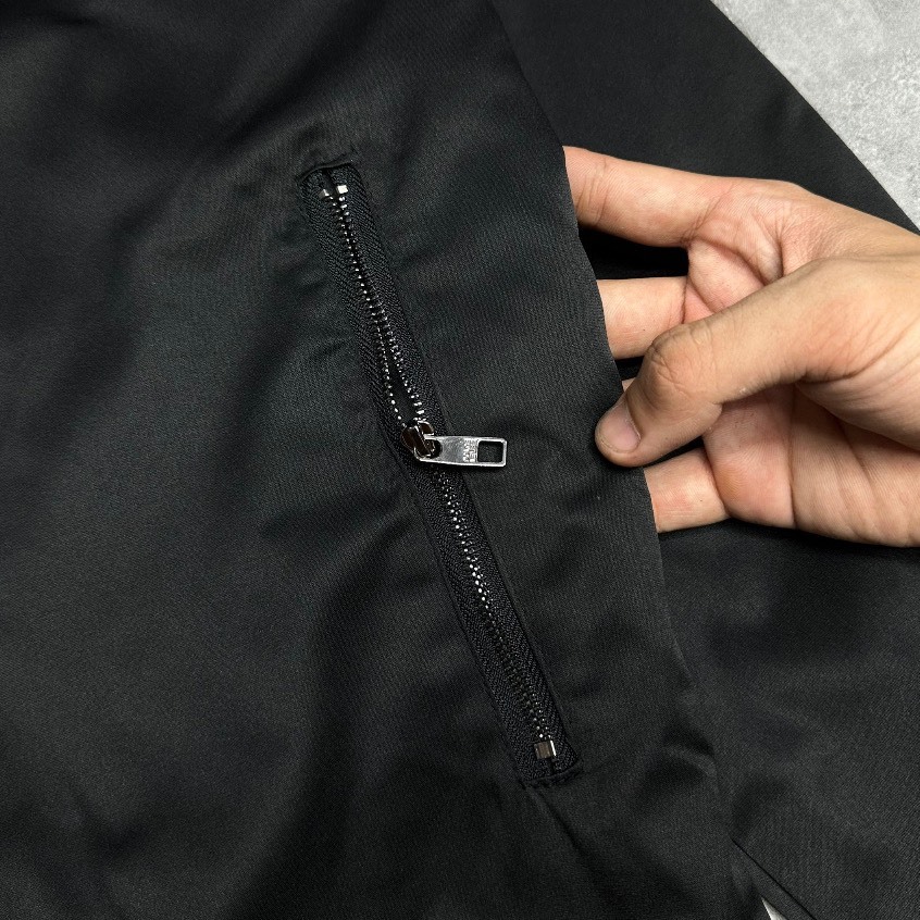 Áo Khoác Gió DG Màu Đen 🌈 Áo Bomber Nam Nữ Dày Dặn Cực Đẹp