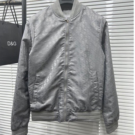 Áo Khoác Gió Di OR Màu Bạc 🌈 Áo Bomber 2 Lớp  Dày Dặn Nam Nữ