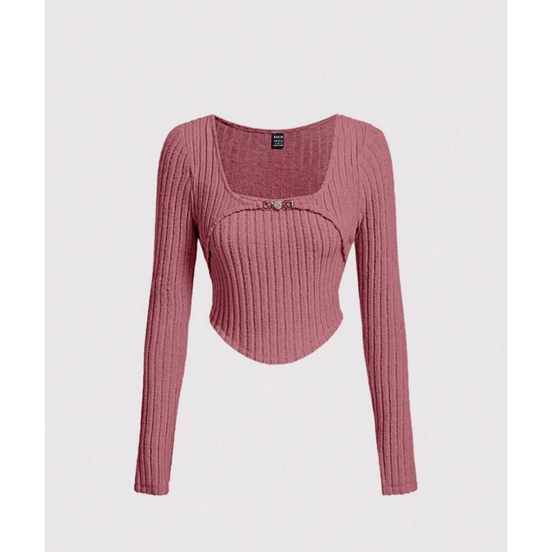 Áo body len tăm dài tay