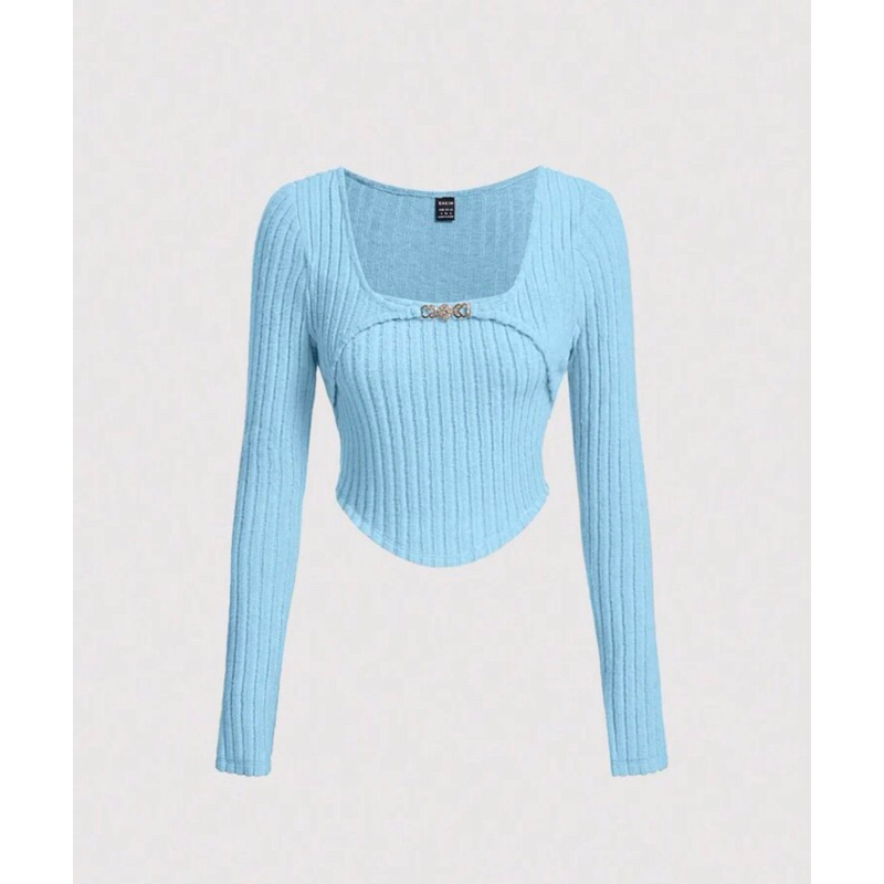 Áo body len tăm dài tay