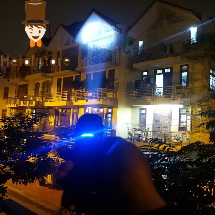 Đèn Pin Siêu Sáng NMC Cầm Tay Pin Trâu 26650 - Đèn Pin Siêu Sáng Mini, vỏ kim loại chống nước 5 chế độ chiếu sáng