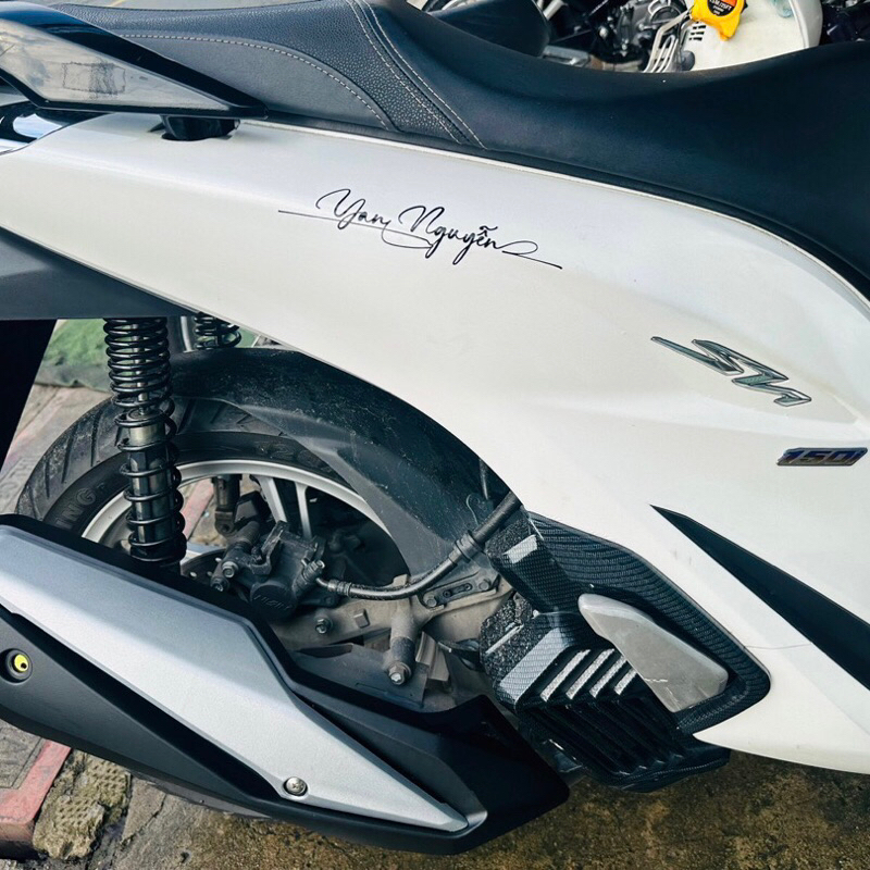 TEM DÁN XE CHỮ KÝ THEO TÊN