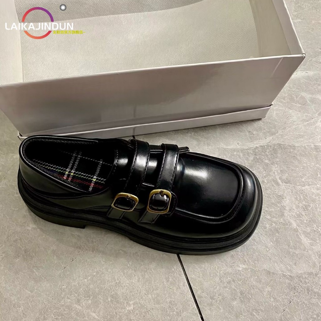 Giày oxford nữ đế cao 5cm kiểu ulzzang phong cách học sinh Hàn Quốc