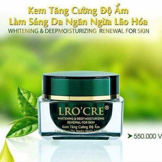 Kem trà xanh dịu nhẹ