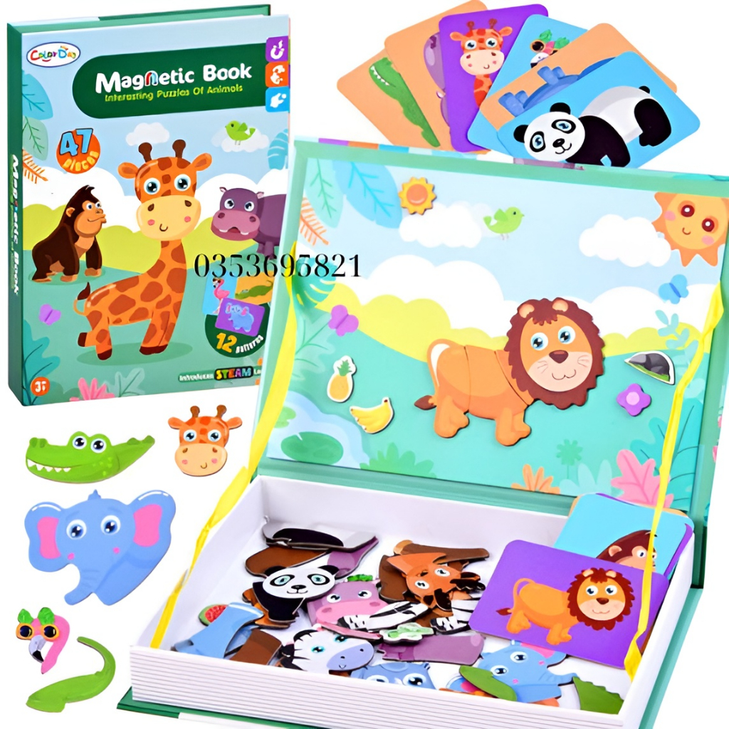 TRÒ CHƠI TỪ TÍNH ĐỘNG VẬT MONTESSORI