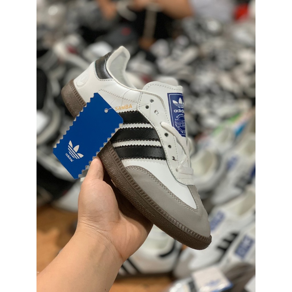 Giày Adidas Samba Vegan Classic, Giày Thể Thao Nam Nữ _Adidas Hàng Cao Cấp Full Box + Bill Ảnh Thật 100%
