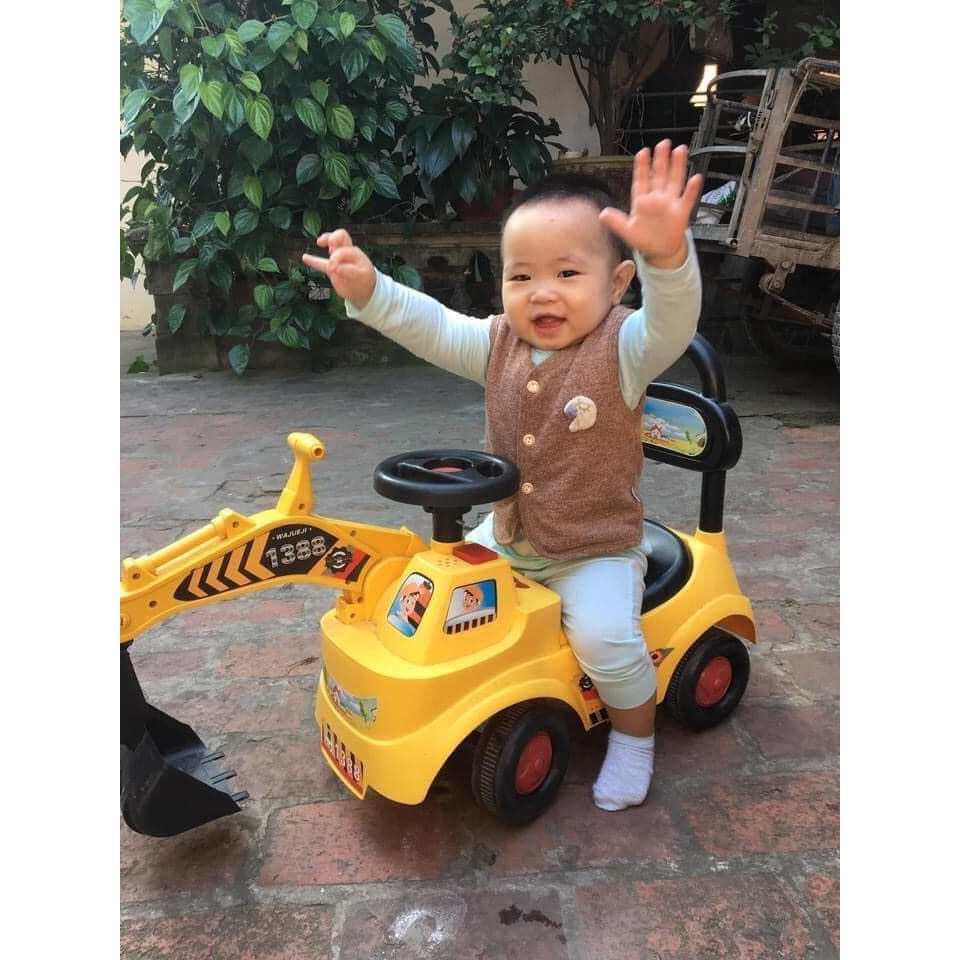 Xe Cẩu Chòi Chân  Cho Bé Từ 1-4 Tuổi