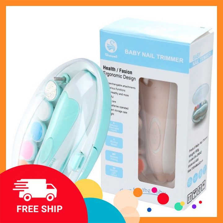 BỘ MÁY DŨA MÓNG TAY MÓNG CHÂN ĐA NĂNG CHO BÉ ( hành chính hãng)
