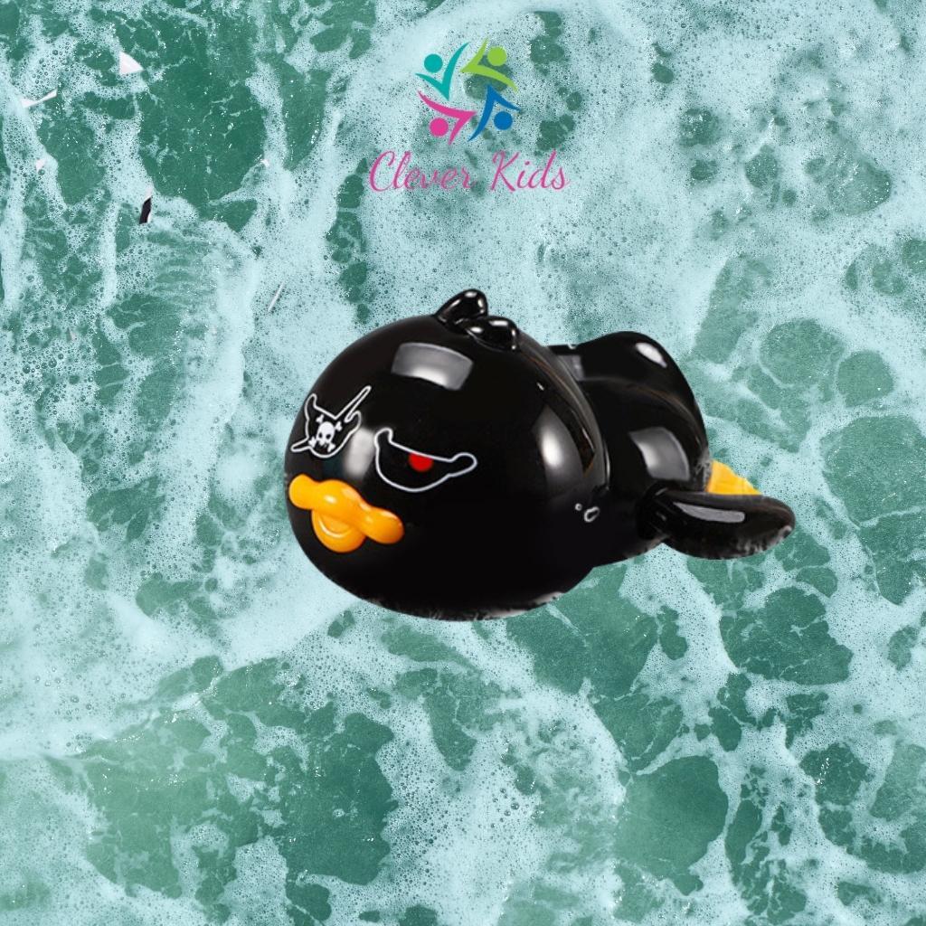 Vịt bơi trong nước thả bồn tắm cho bé, đồ chơi nhà tắm vui nhộn