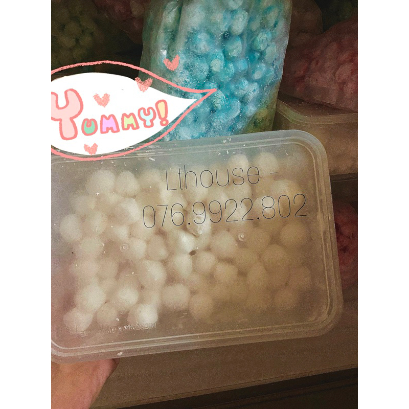 1K - 1 viên TRÂN CHÂU PHÔ MAI TOPPING TRÀ SỮA