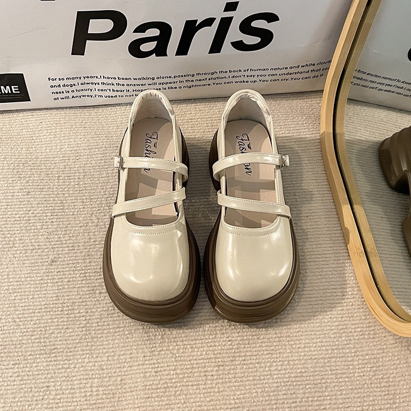 Giày Búp Bê lolita Đế Độn Khét Eo Hàng Quảng Châu Cao Cấp