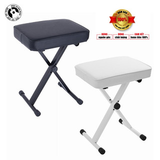 Ghế ngồi loại 1 nệm êm cho đàn piano, ghế đàn organ gấp gọn, tăng chỉnh chiều cao